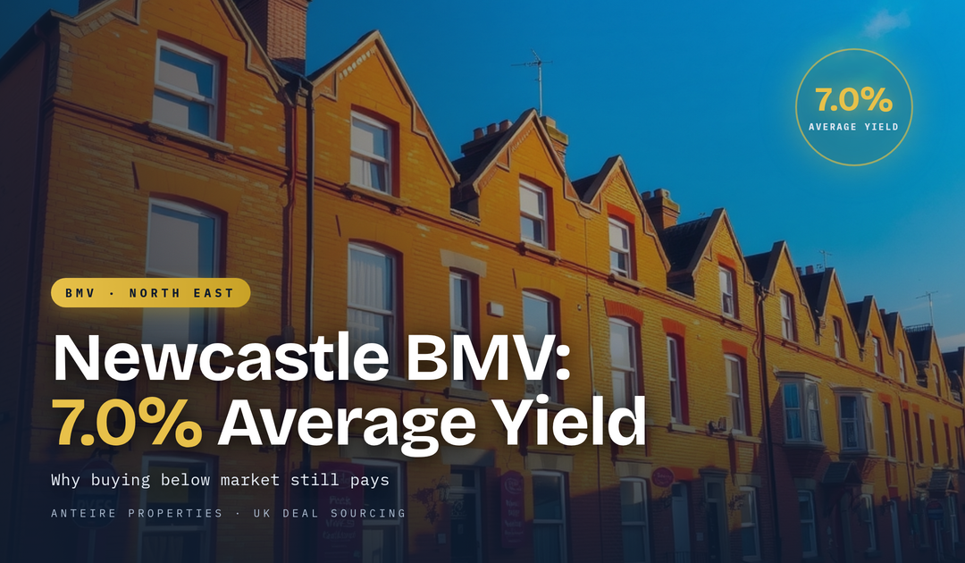 Newcastle BMV in 2026: How a Discount Beats the 7.0% Average Yield